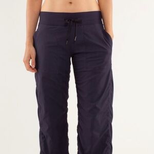 Lululemon Studio Pant ll, lined, Black Swan size 12